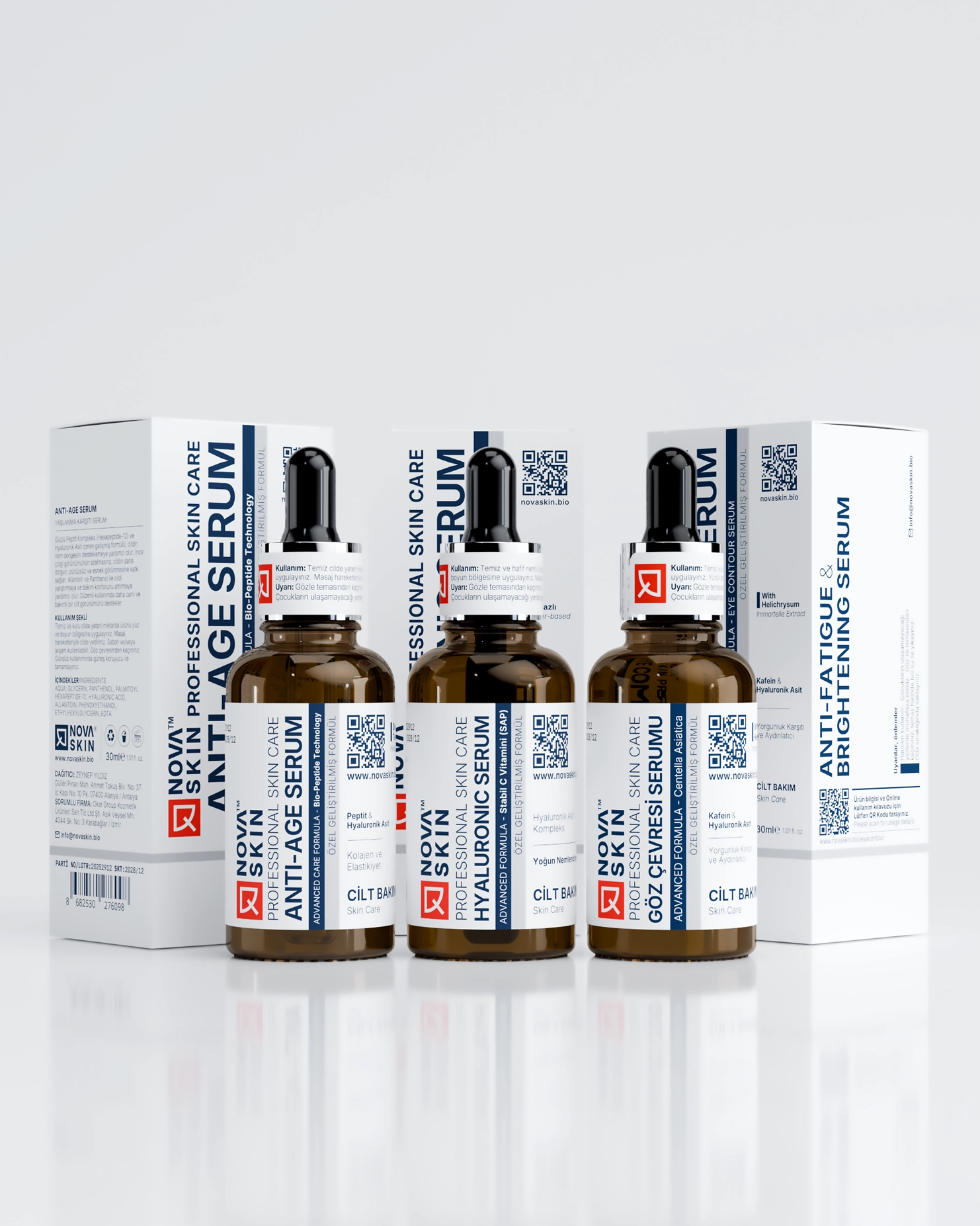 Anti-Age & Göz Bakım Seti – 3 Ürün