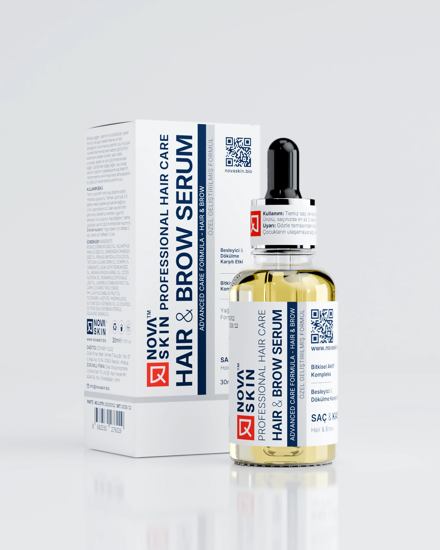 Strengthening Hair & Eyebrow Care Serum