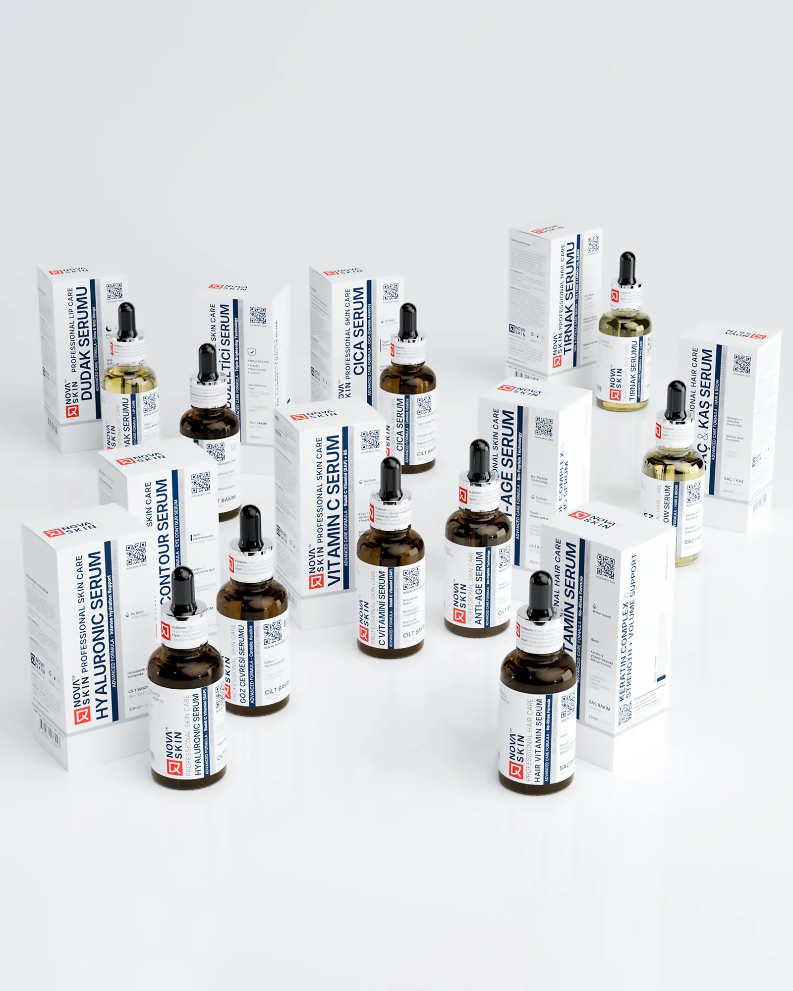 Novaskin Komple Serum Set - 10 Ürün