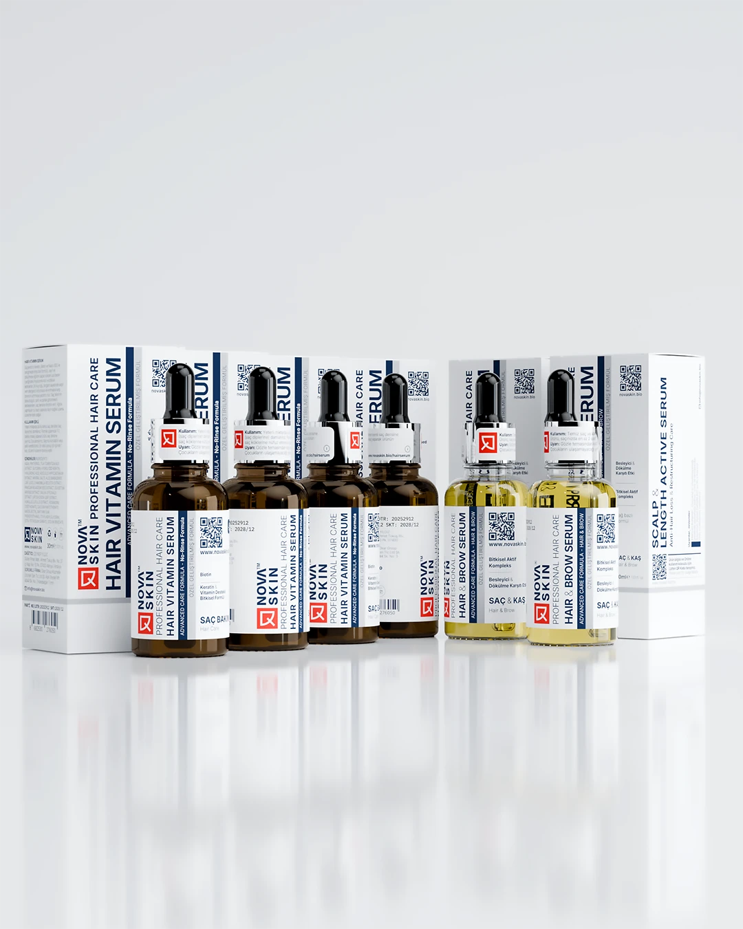 Saç Vitamin & Bakım Seti - Tam Dönem - 6 Ürün Listeye Dön